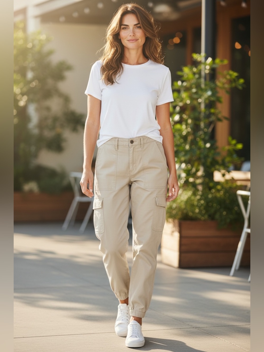 Gap Girlfriend Cargo Jogger